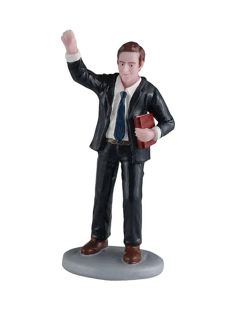 Pastor Waving