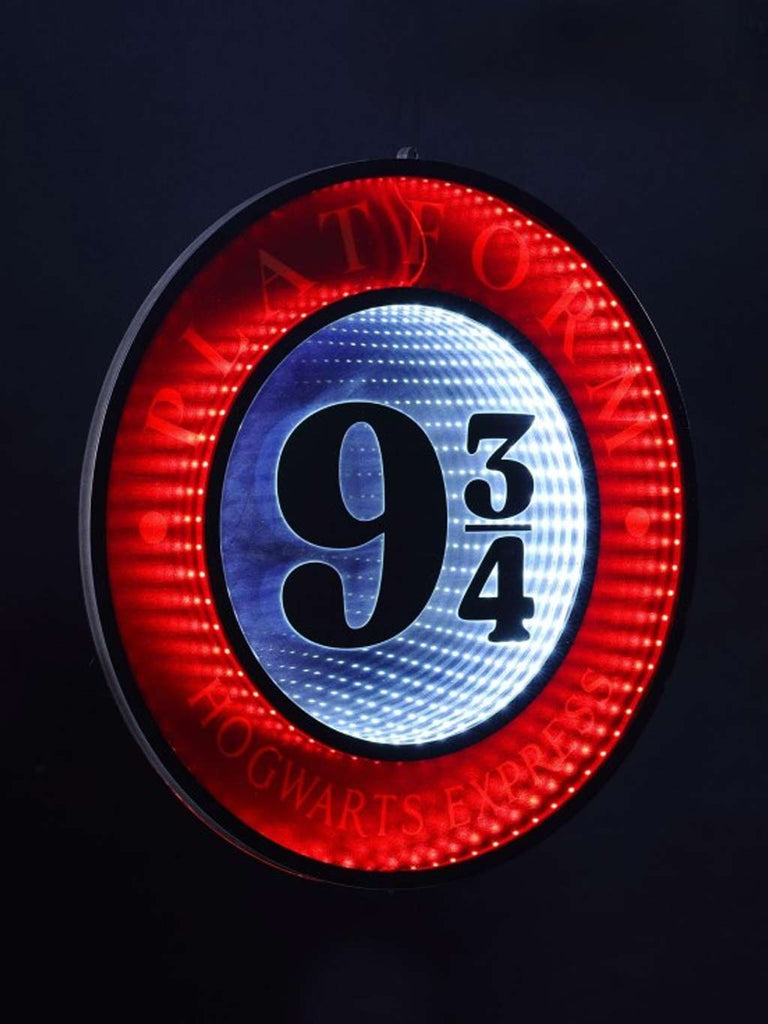 45cm Platform 9 3/4 Sign Infinity Light