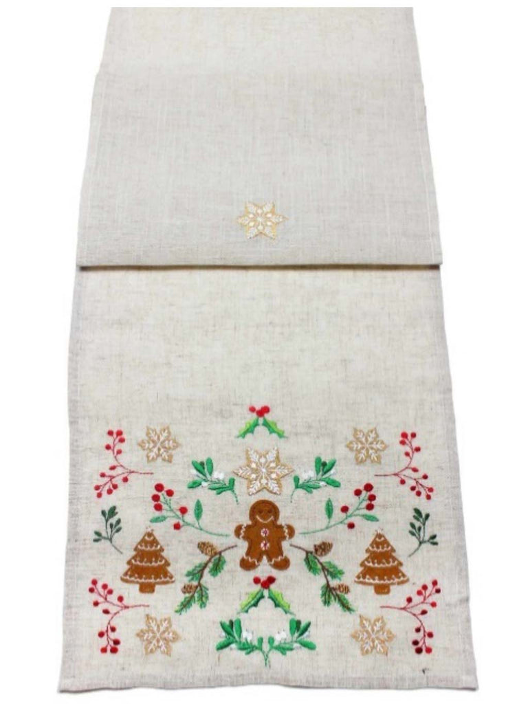 14"x75" Gingerbread Garden - Runner
