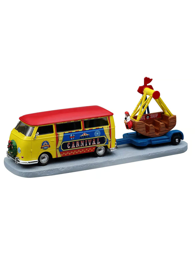 Towing Van With Carnival Ride