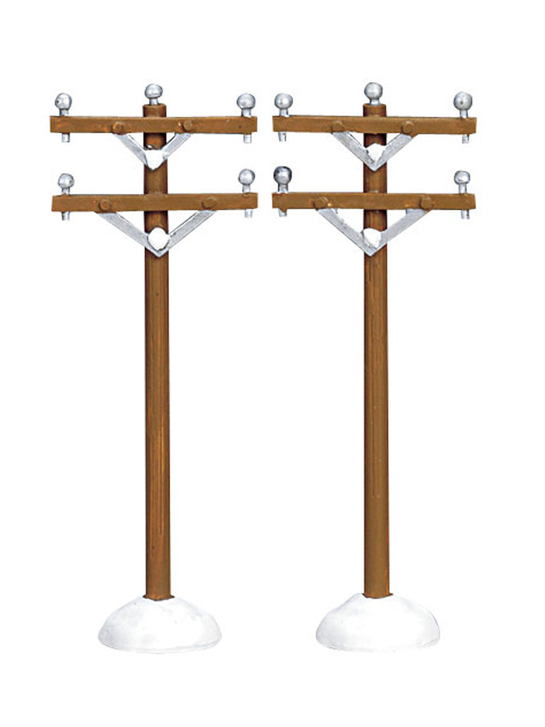 Telephone Poles, Set of 2