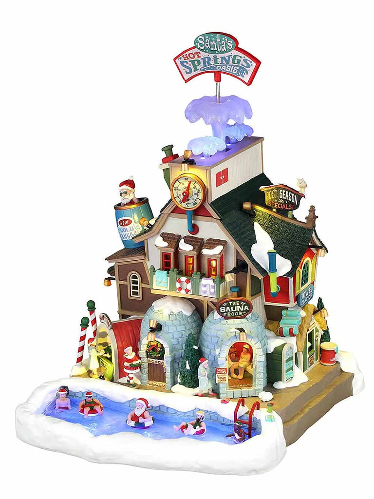 Santa's Hot Springs Oasis, With 4.5V Adaptor