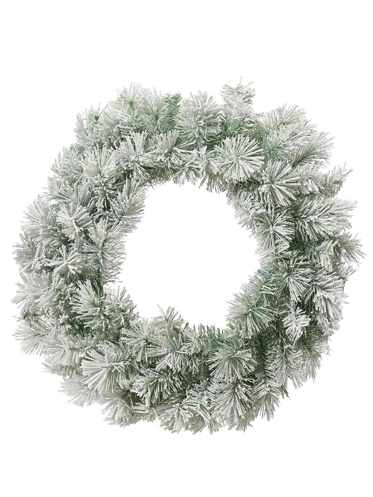 60cm Snowy Brighton Wreath