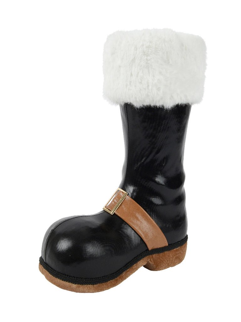 40cm Black Boots with Buckle