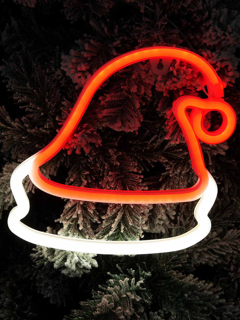 LED Neon Hanging Sign Light - Hat