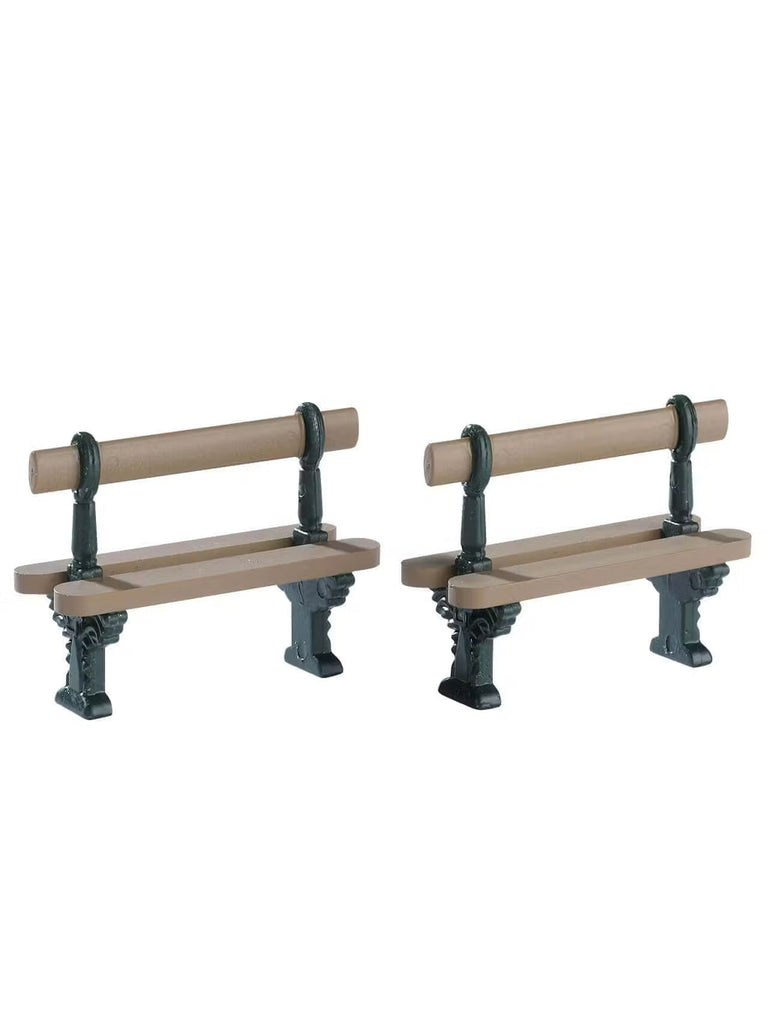 Double Seated Bench, Set of 2