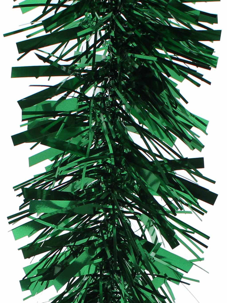 200cm x 10cm Chunky Cut Tnsel- Green