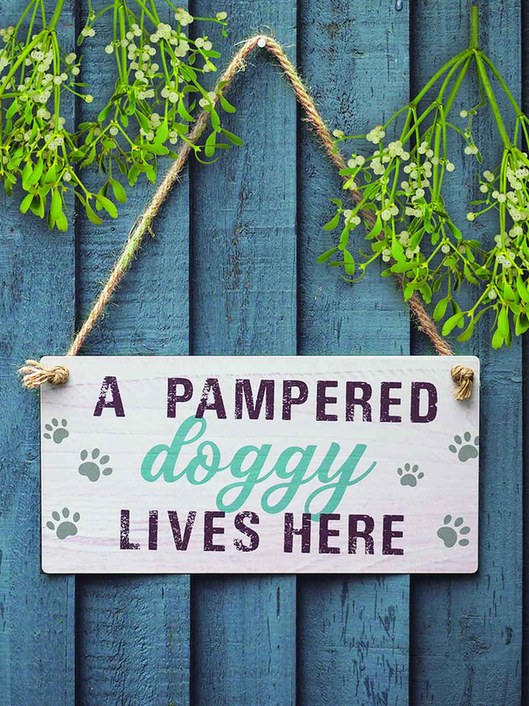 PetFun - Pampered Doggy Sign