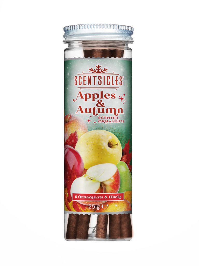 Pk 6 Christmas ScentSicles - Apple & Autumn