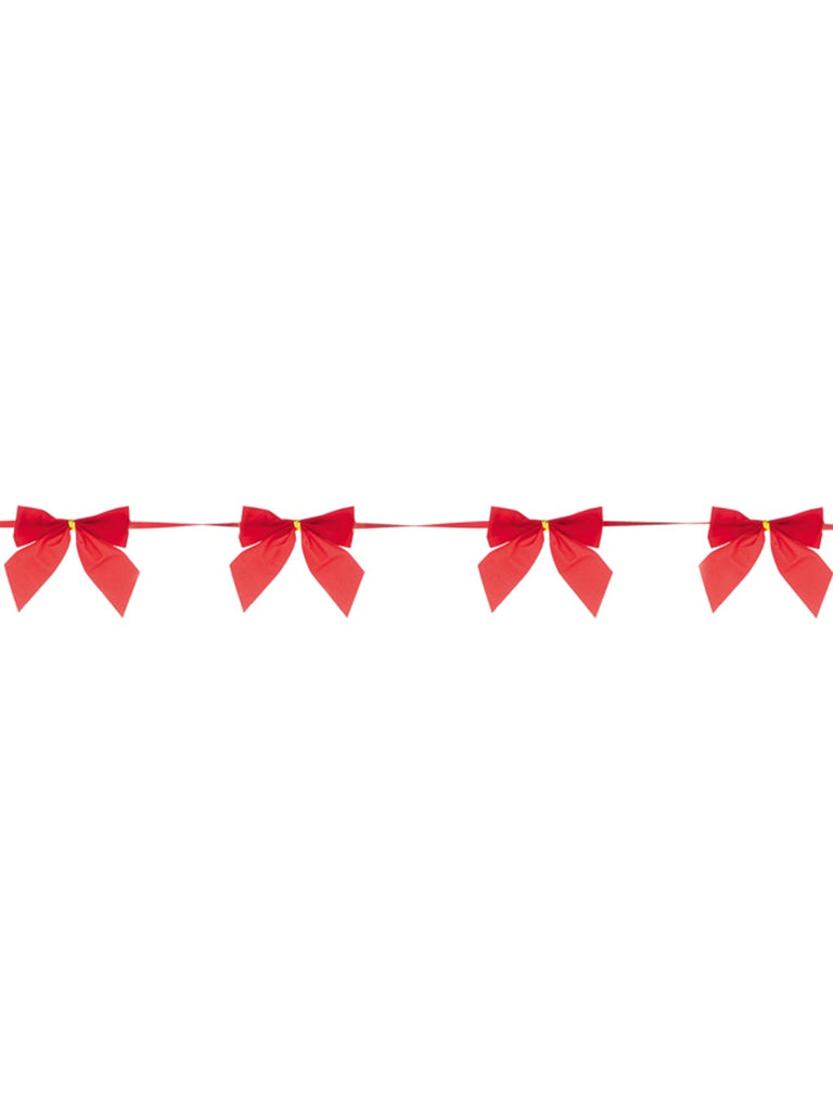 1.4M Red Velvet Bows Garland