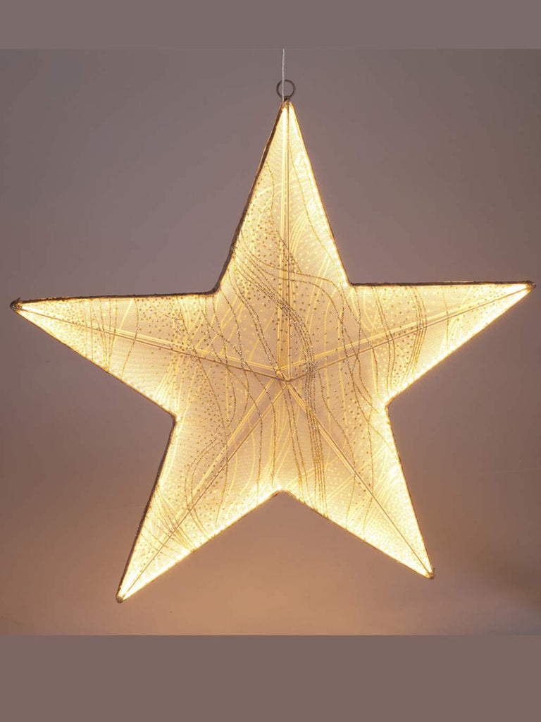 59cm Star With 248 LEDs - Gold