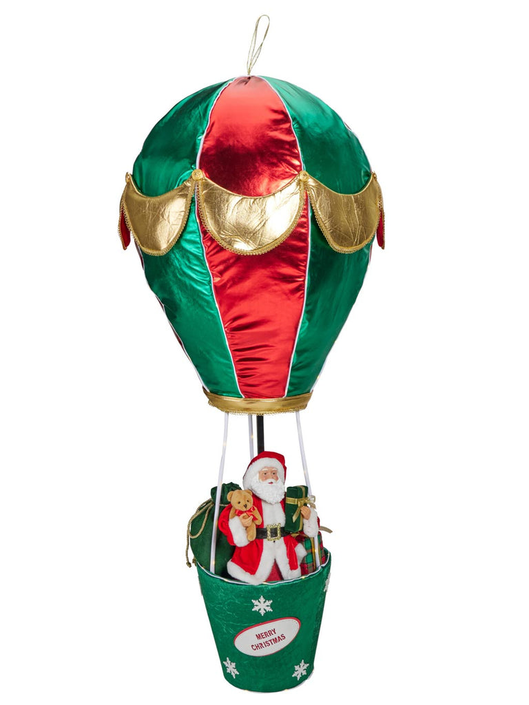 110cm Hot Air Balloon with Santa
