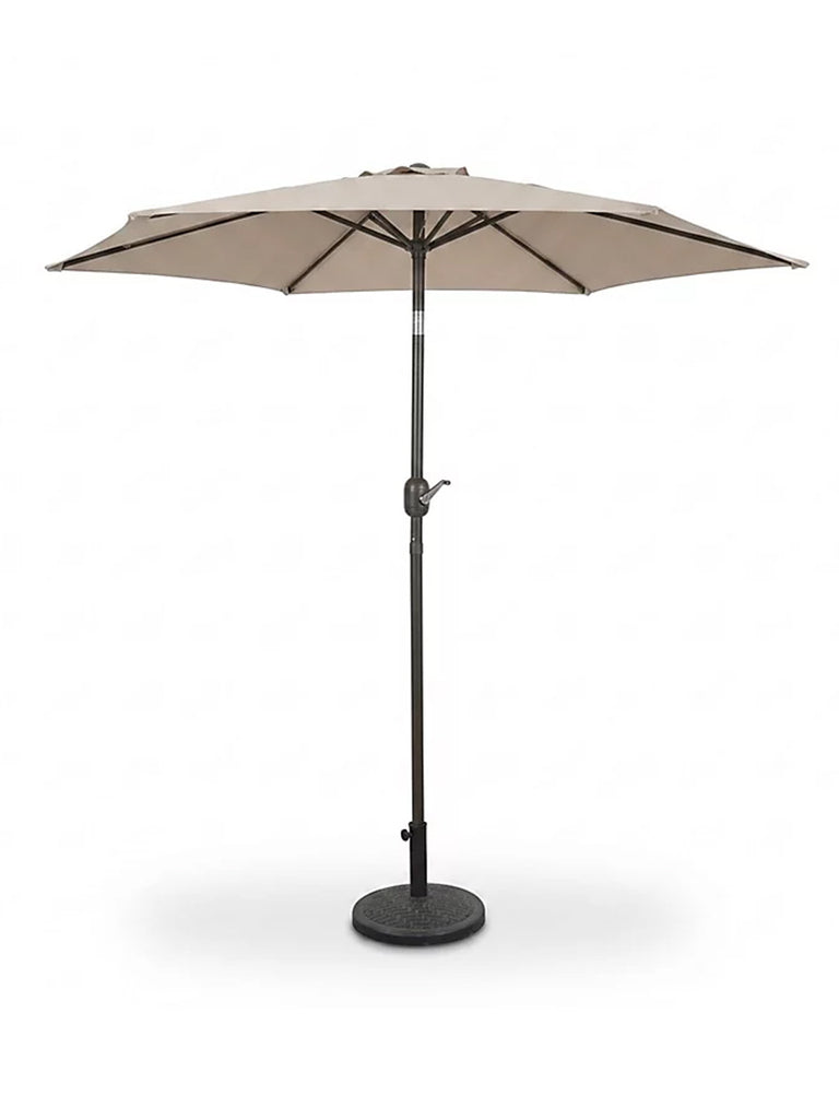 Pagoda 3m Crank & Tilt Parasol - Beige