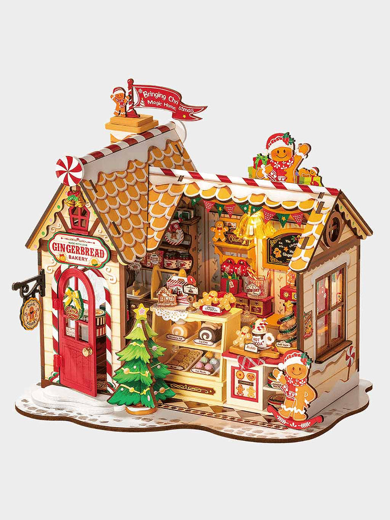 Gingerbread House DIY Model Kit