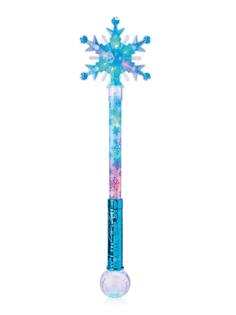 53cm Lit B/O Snowflake Wand