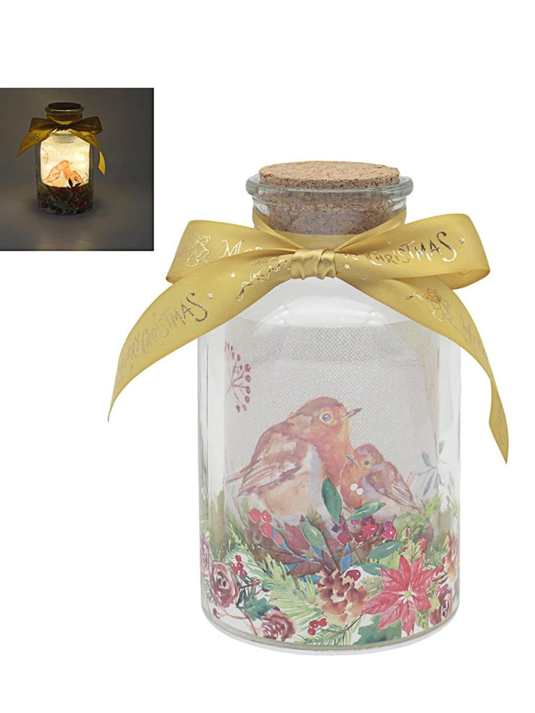 B/O Winter Robins LED Scene