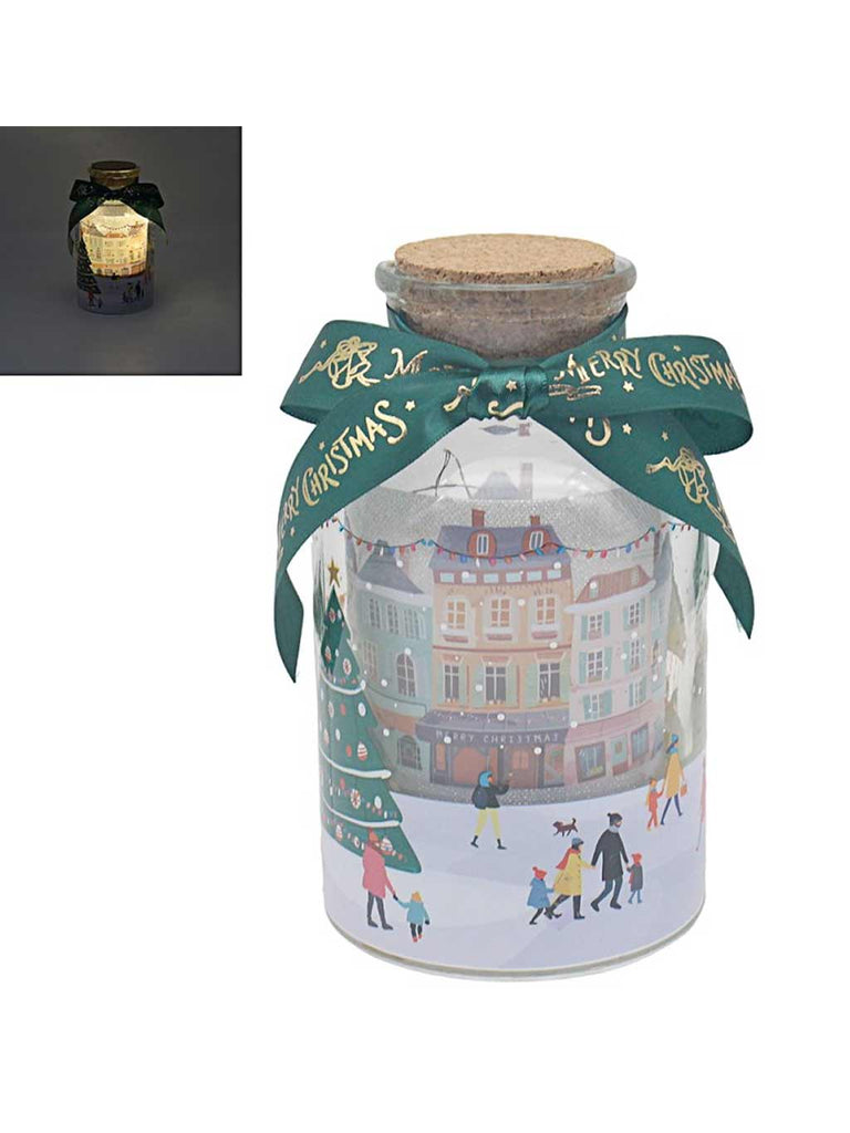 B/O Christmas LED Bottle - Tinsel Town
