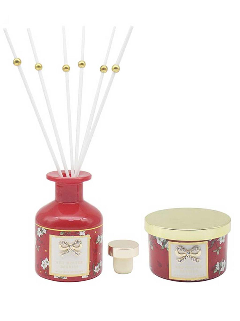 Madeliane Candle & Diffuser Set - Red (120ml)
