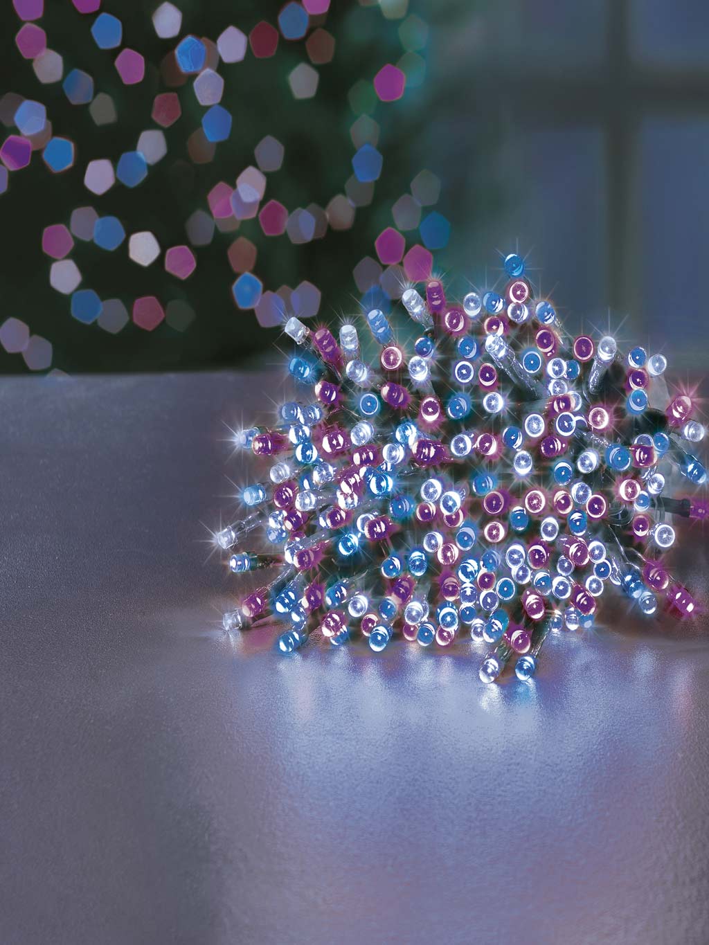 200 LED Multi-Action Supabrights with Timer and Clear Cable – Seasons ...