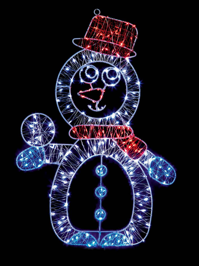 50cm MicroBright Snowman Motif with 240 LEDs