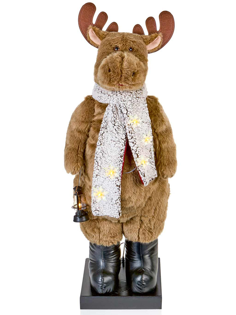 1.1M Animated Lit Musical Reindeer with Motion & Sound