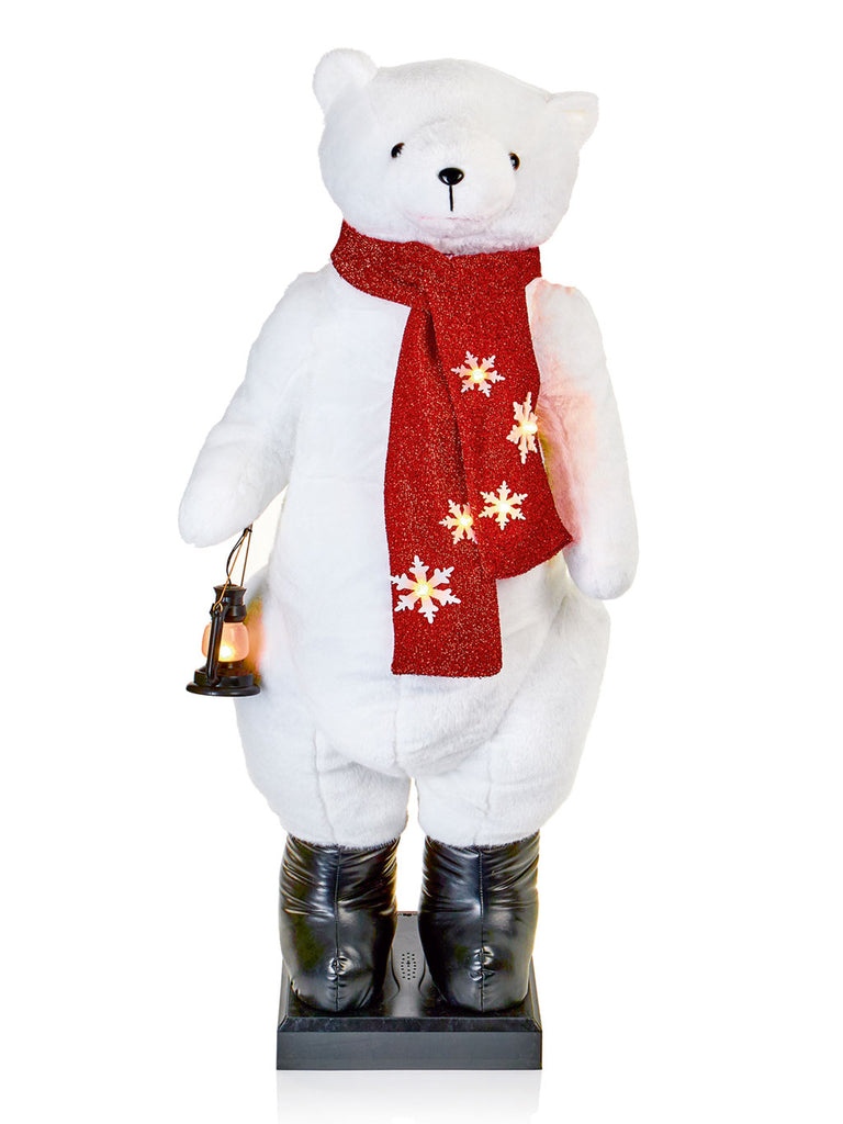 1.5m Animated Lit Musical Bear with Motion & Sound
