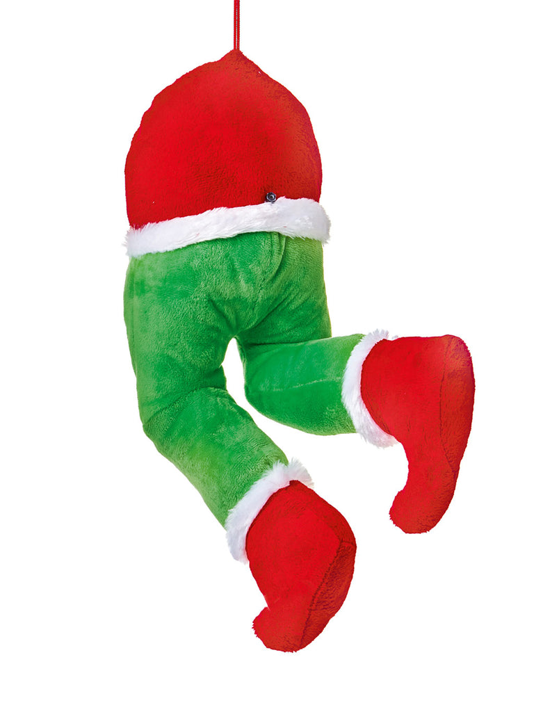 36cm Battery Operated Hanging Animated Elf Legs