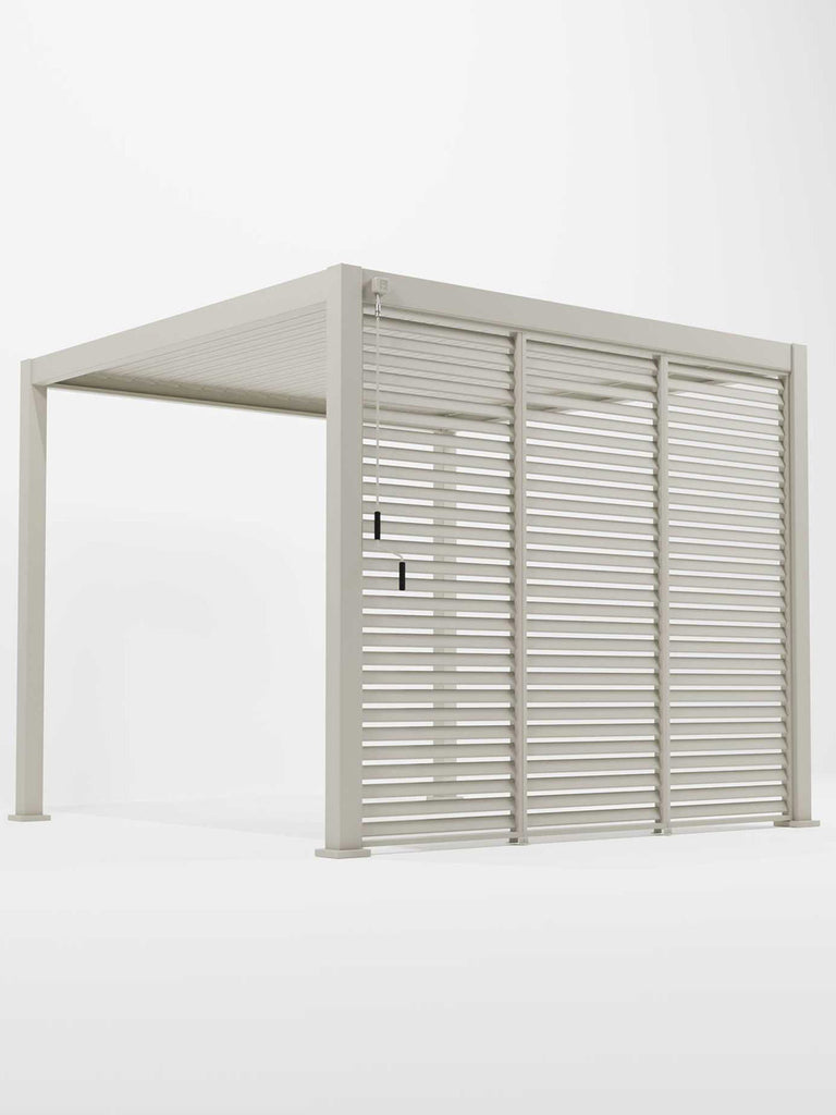 Titan 1m Aluminium Side Wall - Pebble