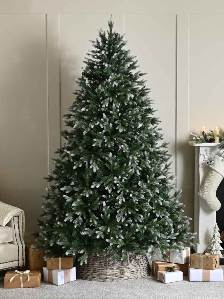 2.1M (7ft) Frosted Belvedere Pine Tree