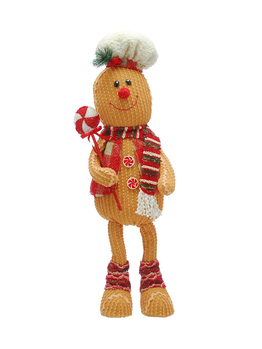68cm Standing Gingerbread Man – Seasons Christmas Outlet