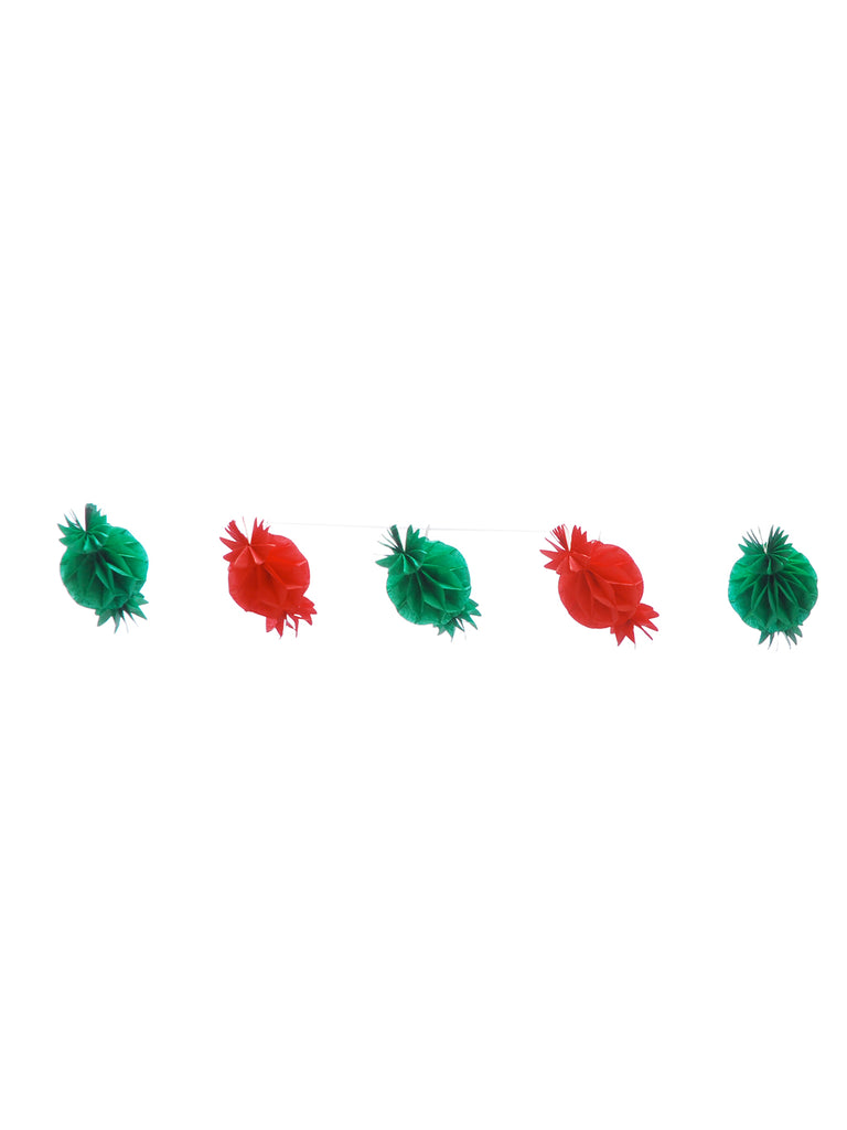 2.2M Red and Green Paper Sweet Garland