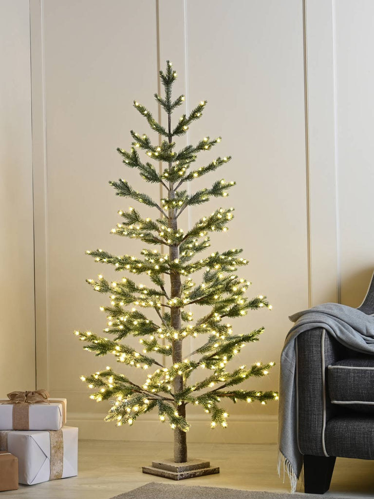 180cm (6ft) Snowy LED Twig Tree