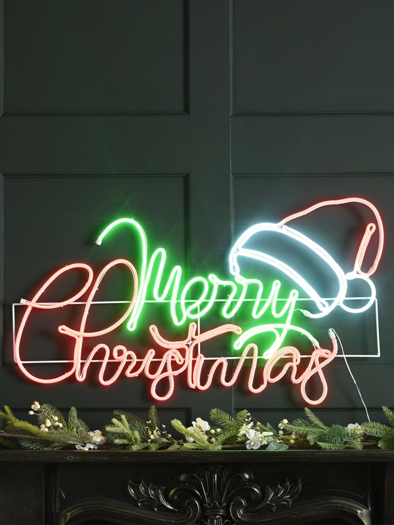 94cm Neon Flex Merry Christmas Sign
