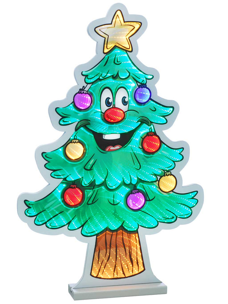 22cm Infinity Smiling Xmas Tree