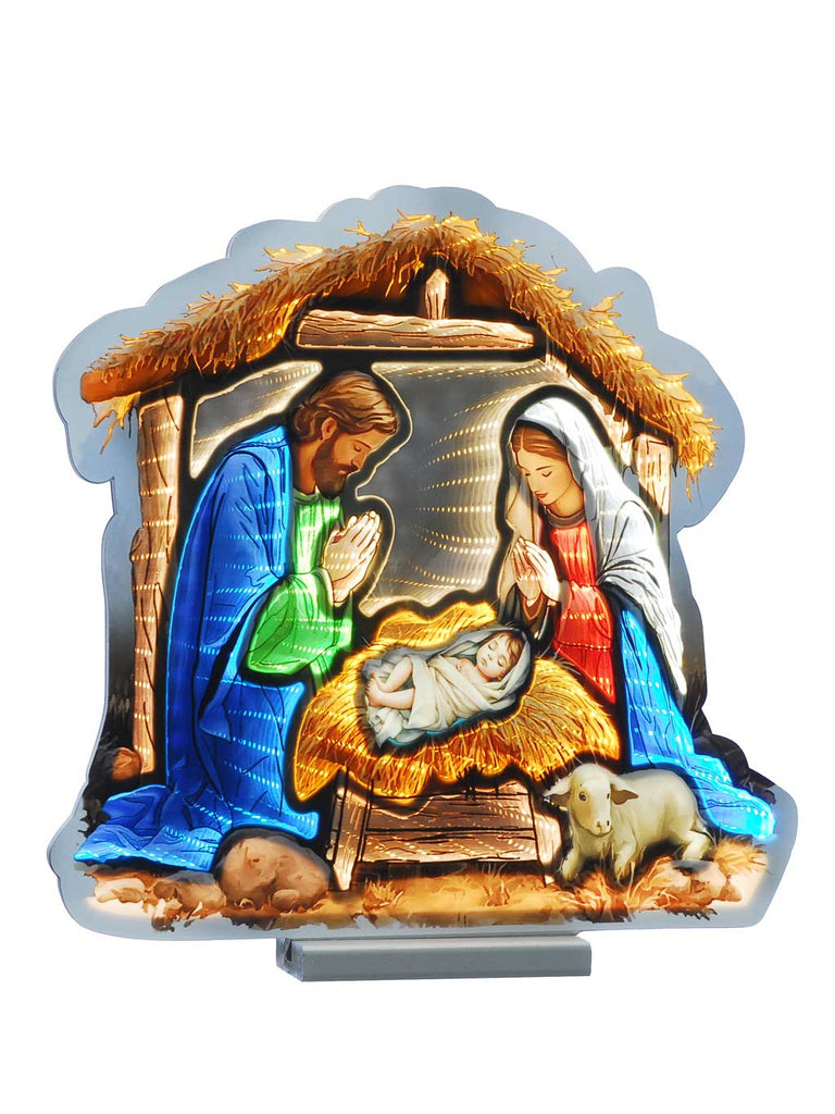 40cm Infinity Nativity