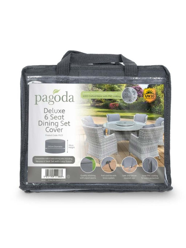Pagoda Deluxe 6 Seat Dining Cover