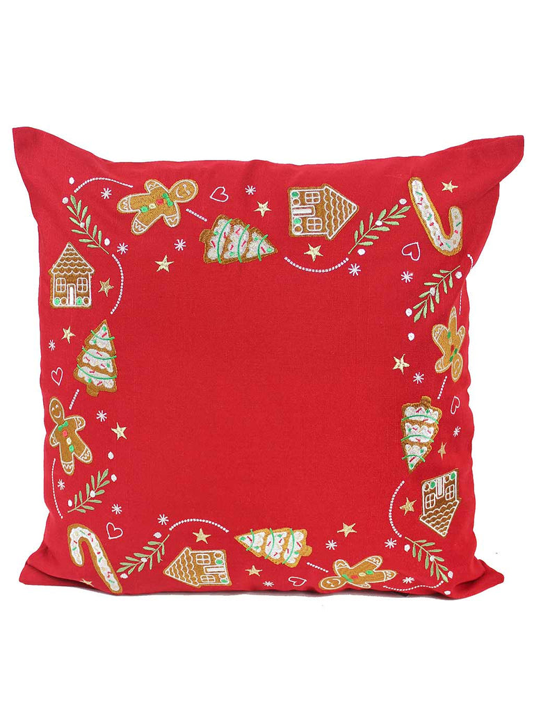 Sugar Cookies Complete Cushion - Red