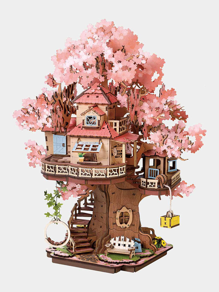 Sakura Tree House DIY Model Kit