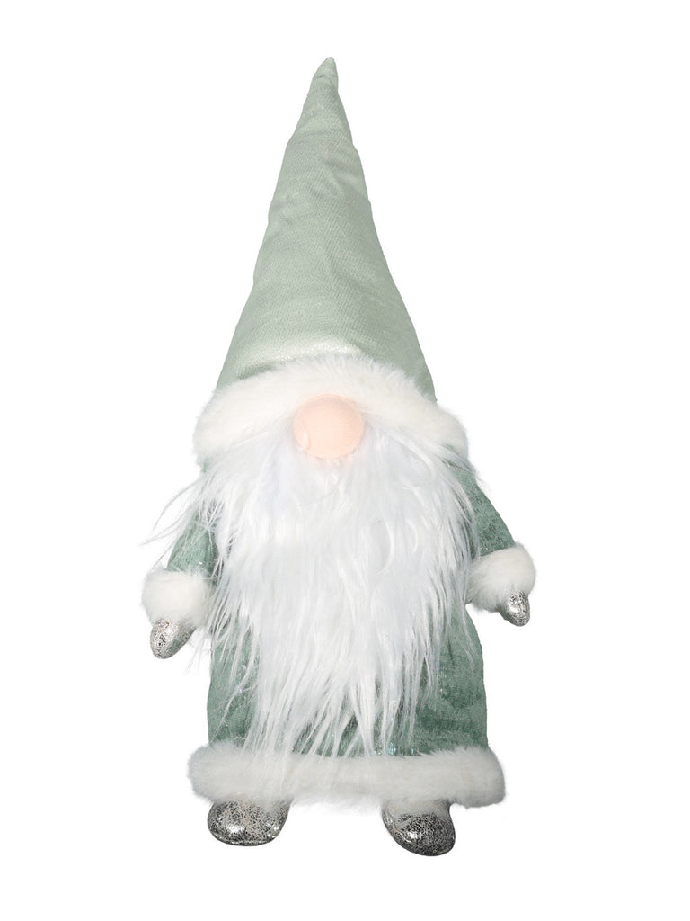 50cm Sage Green/Silver Gonk - Standing