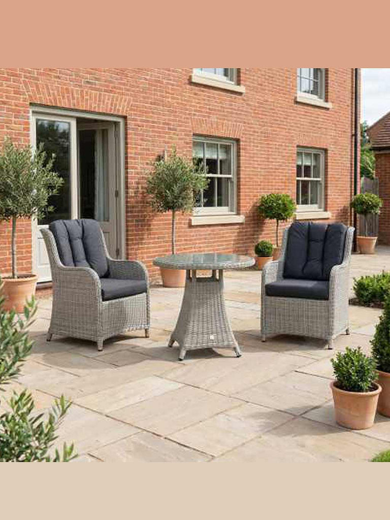 Avery 2 Seat Bistro Set with 70cm Round Table