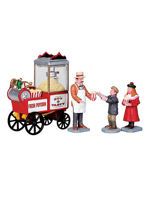 Popcorn Seller, Set of 4