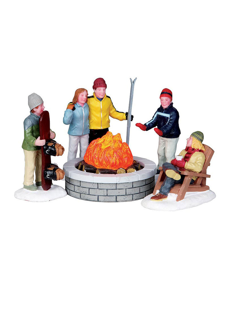 Fire Pit, Set Of 5, B/O (4.5V)