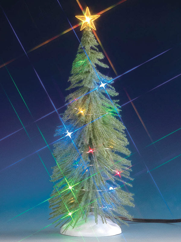 Spruce Tree With 20 Multicolour LED Lights, B/O (4.5V)