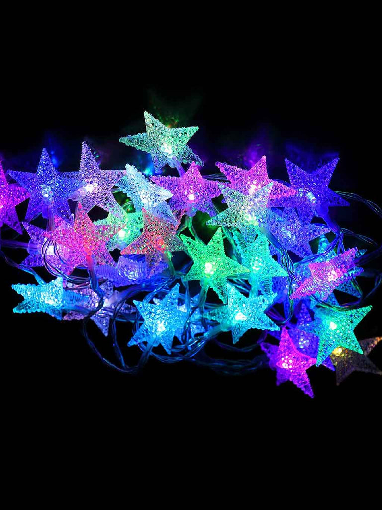 40 Colour Changing Star Garland