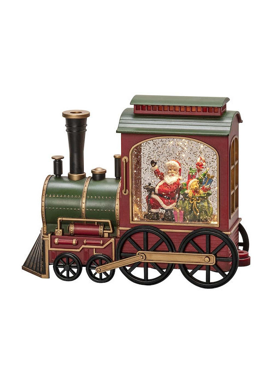 Water Lantern Train/Santa – Seasons Christmas Outlet