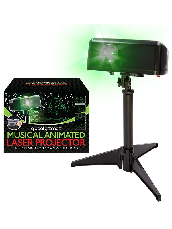 Musical Animated Laser Light with LCD Touch Panel 