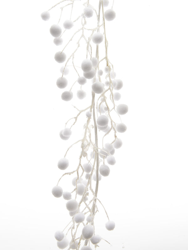 130cm Snowball Christmas Garland