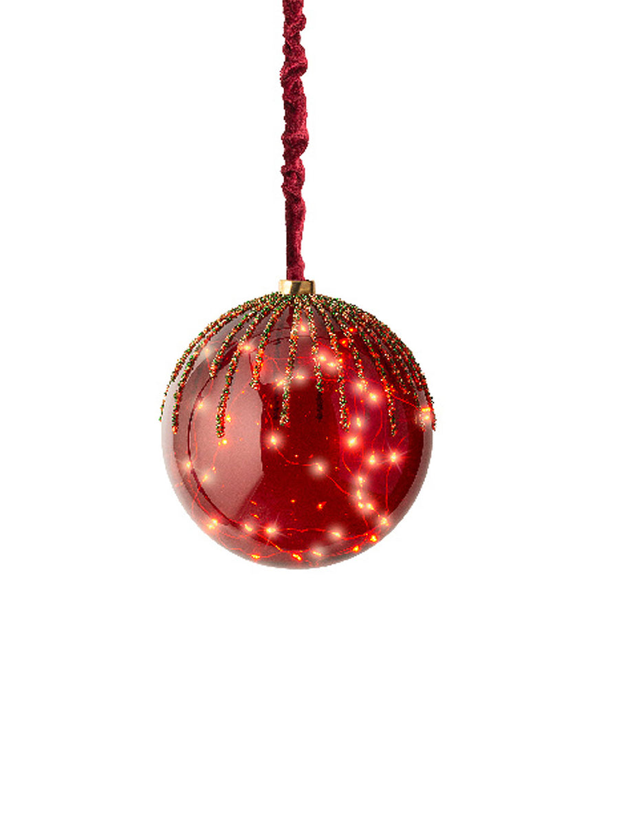Battery Operated Micro LED Ball - Red – Seasons Christmas Outlet