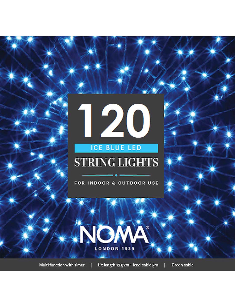 120 LED Multi-Function String Lights - Blue
