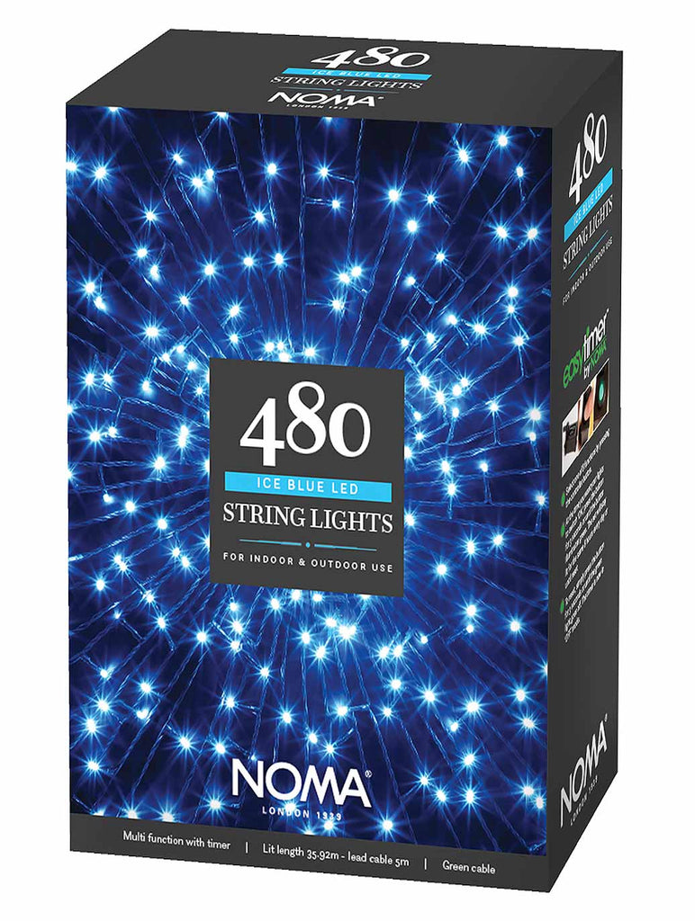 480 LED Multi-Function String Lights - Blue